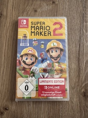 Super Mario Maker 2 Spiel Nintendo Switch in OVP Limitierte Edition