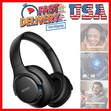 Bluetooth Headphones Over Ear, 65 Hours Playtime Wireless Headphones with Mic...