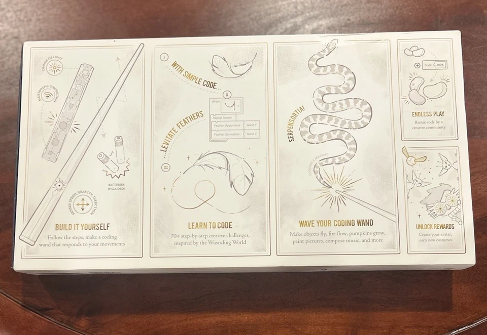 Kano Harry Potter Wizarding World Build a Wand Coding Kit Learn to Code OPEN NEW - Image 2 of 4