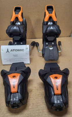 Atomic Ski Bindings Black / Orange Parts