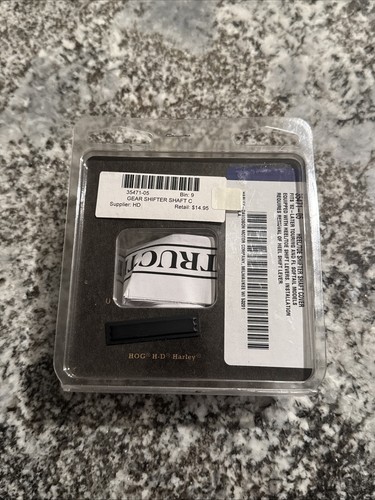Cubierta del eje de la palanca de cambios Harley Davidson genuina NOS multiajuste cromada 35471-05 - Imagen 2 de 2