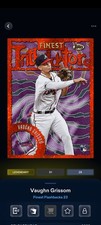 Topps Bunt Finest Flashbacks 23 Vaughn Grissom Orange Speckle Legendary DIGITAL