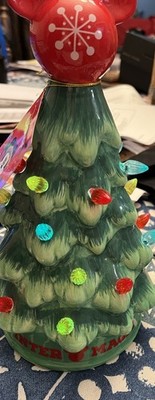Disney Mickey Mouse LED Light-Up Christmas Tree Winter Magic NEW with tag !