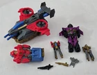 J-621 VINTAGE 1980'S HASBRO G1 TRANSFORMERS PRENTENDER SKYHAMMER & ROADBLOCK