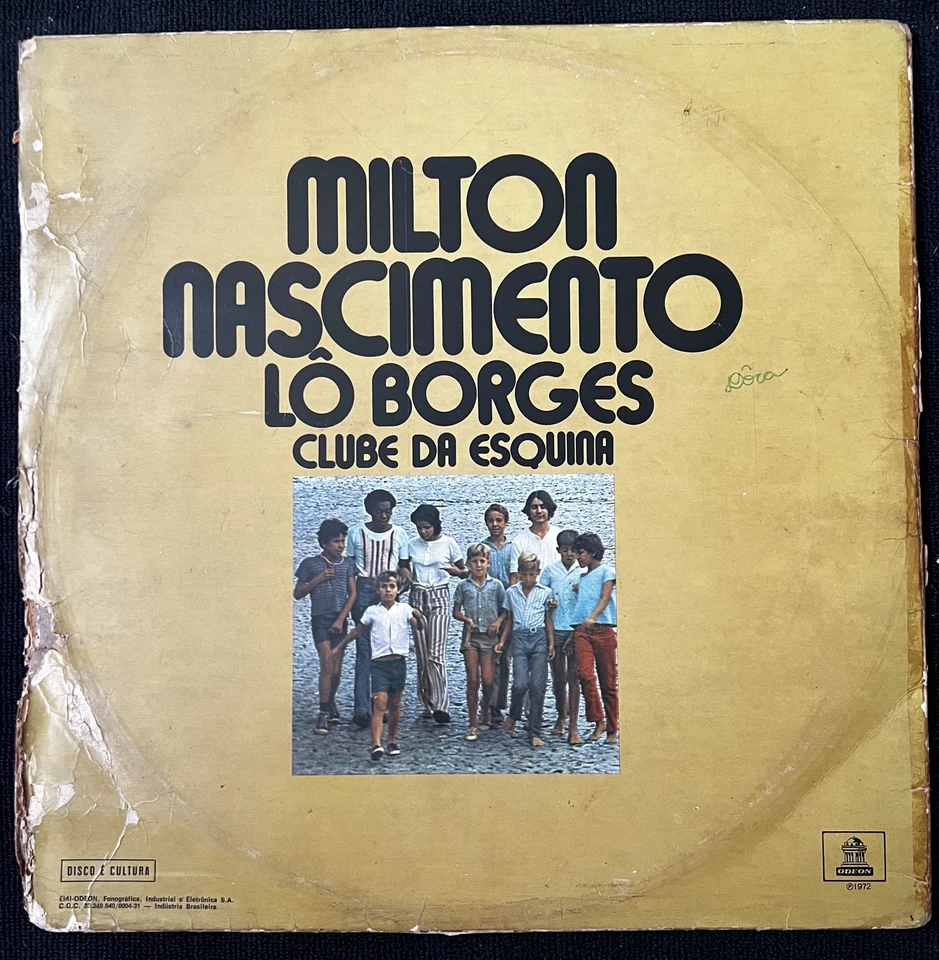 Milton Nascimento & Lo Borges - Clube da Esquina Gatefold 1972 VG++ Vinyl Lp  - Image 2 of 4