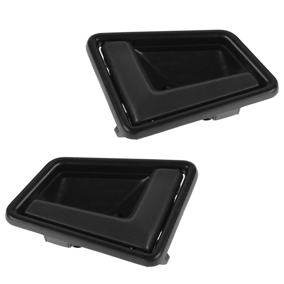 Juego de par de manijas interiores delanteras negras para Suzuki Sidekick 91-98 Foto 2 de 4