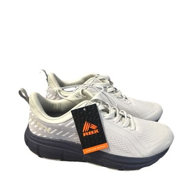 RBX Live Life Active Men's Low Top Lace-Up Athletic Sneakers Gray Navy