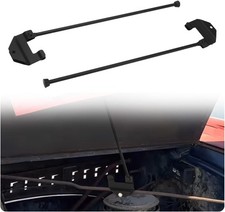 1937-1946 Chevy Gmc Hood Prop Rod Kit Steel Black
