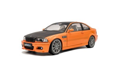 BMW E46 M3 Coupe Solido Works 2000 orange Modellauto 1:18 Solido