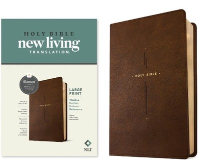 Tyndale House P NLT Large Print Thinline Center-Colu (Leather Bound) (US IMPORT)