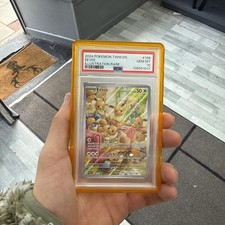 Eevee 188/167 PSA 10 twilight Masquerade Pokemon Card Game