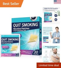 Gentle Step 2 Quit Patches with 14mg Nicotine   30 Patches for Your Success
