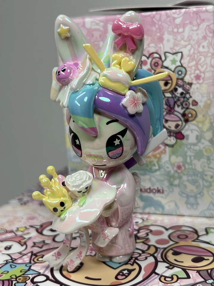 Boneco de vinil Tokidoki 20º aniversário Nijiko 3” novo com caixa - Imagem 2 de 4