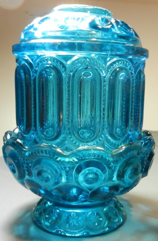 Vintage Blue Fairy lamp