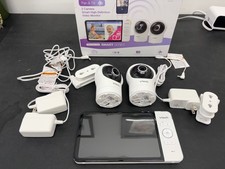 As-is Defective VTech RM7764-2HD 7" HD Video Baby Monitor with 2 Wi-Fi Cameras