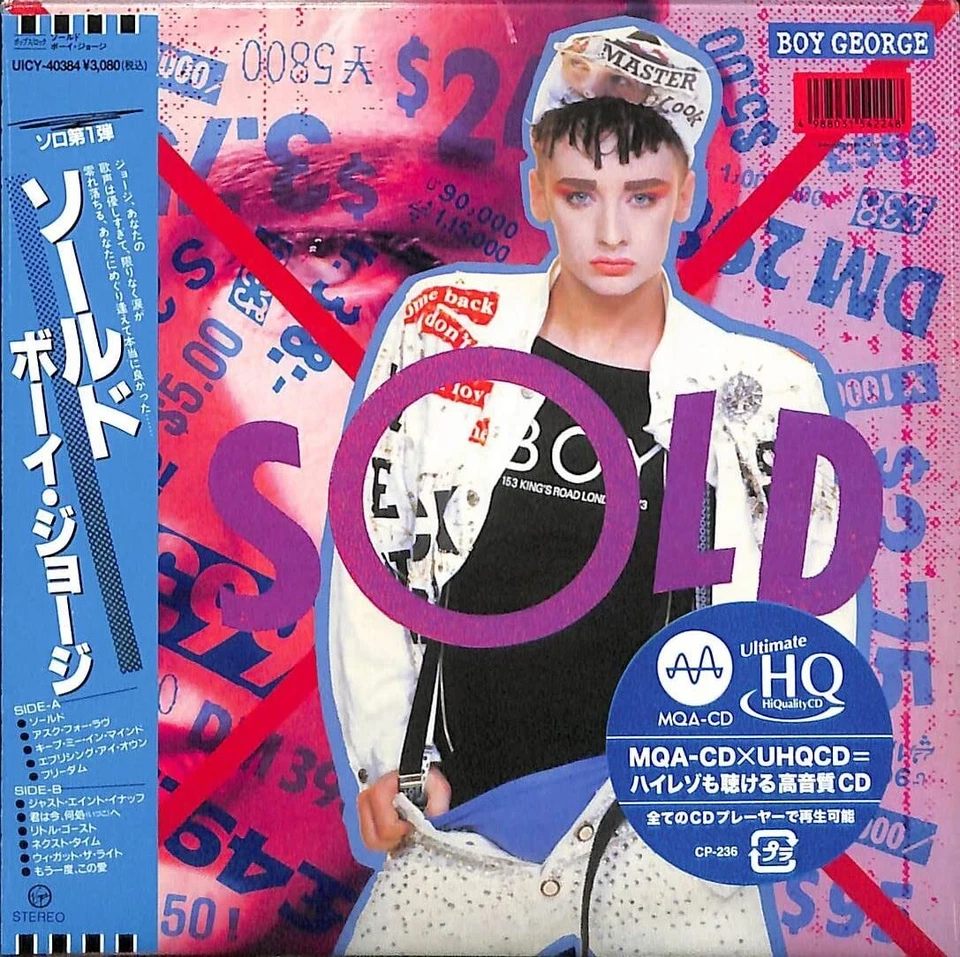 Boy George SOLD +6 UHQ with Bonus Track From Japan CD 17tracks Music Foto 3 de 3