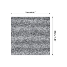 Home 12" x 12" Indoor/Outdoor Peel and Stick Carpet Tile DIY Flooring Decor New