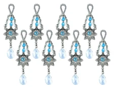 Design Works Crafts Beaded Ornaments Kit, Snowflake Drop