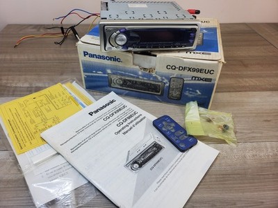 Panasonic CQ DFX-99EUC 5volts car cd player eq spectrum analyzer