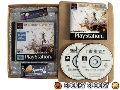 Final Fantasy Anthology PS1 - UK PAL VGC CIB - High Quality Packing - Tracked - Image 1 of 4
