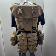 [ US STOCK ] Russian SSO SBRUYA SMERSH M1 Tactical AK VOG MOLLE TAN Set