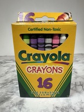 Vintage 1997 Crayola Crayons 15 COUNT Minimal Usage Binney & Smith Made in USA