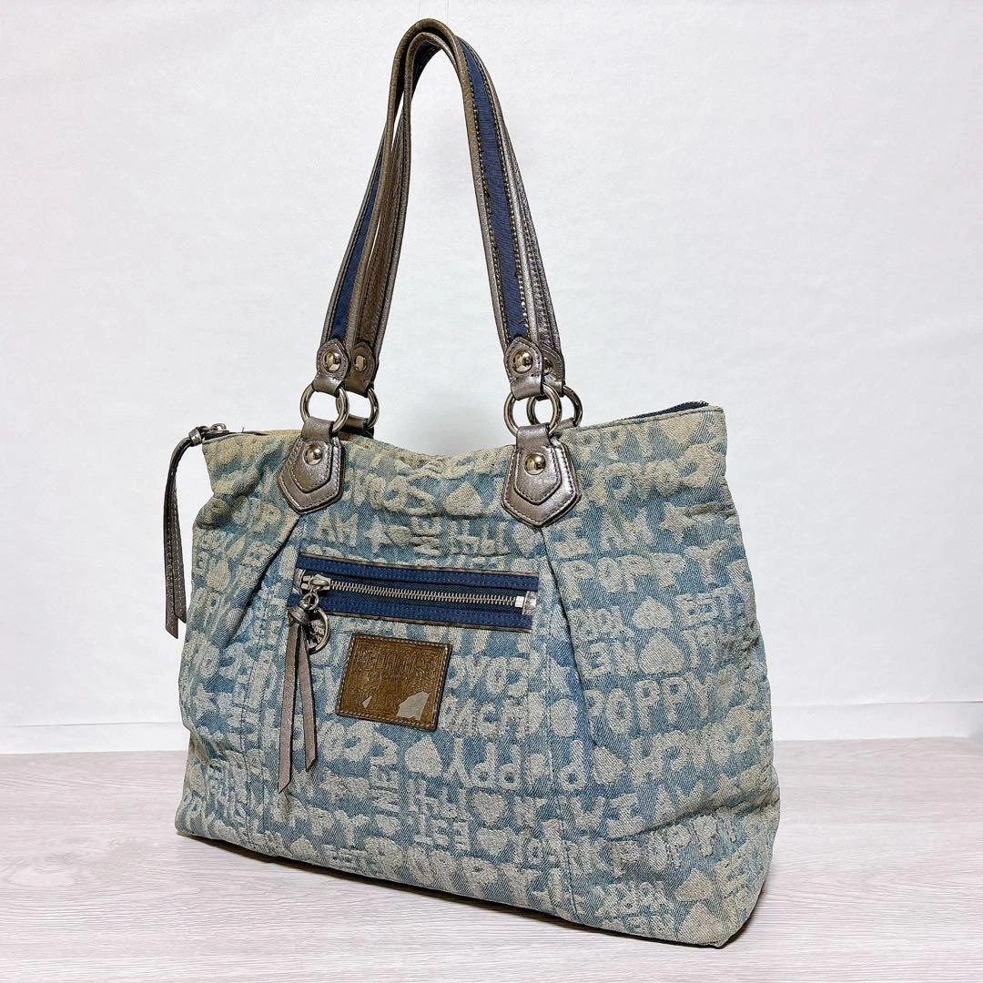 Coach Poppy Denim Exterior Tote Bags & Handbags for Women | eBay