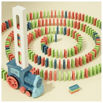 Domino Train Toys Kids Games - Automatic Stacking Creative Game 3+ Year Old -...