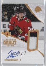 2023 Ultimate Collection Debut Threads 82/99 Kevin Korchinski #ADT-KK Auto f6d