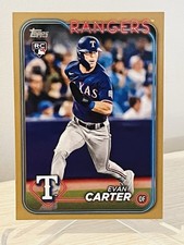 Evan Carter #280 Prices [Rookie] | 2024 Topps | Baseball Cards