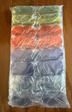 Heart Shaped Plastic Unisex Sunglasses 16 Pairs Multiple Colors Party Favor NEW
