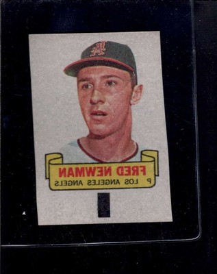 1966 Topps Rub-Offs #70 Fred Newman   EXMT/EXMT+ X3681549