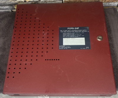 Fire-Lite FCPS-24F  Power Supply *Cabinet Only* No Keys and is currently locked