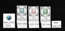 WC1_6528. NETHERLANDS. 1967 AMSTERDAM AMPHILEX set. Scott 448-450. MNH
