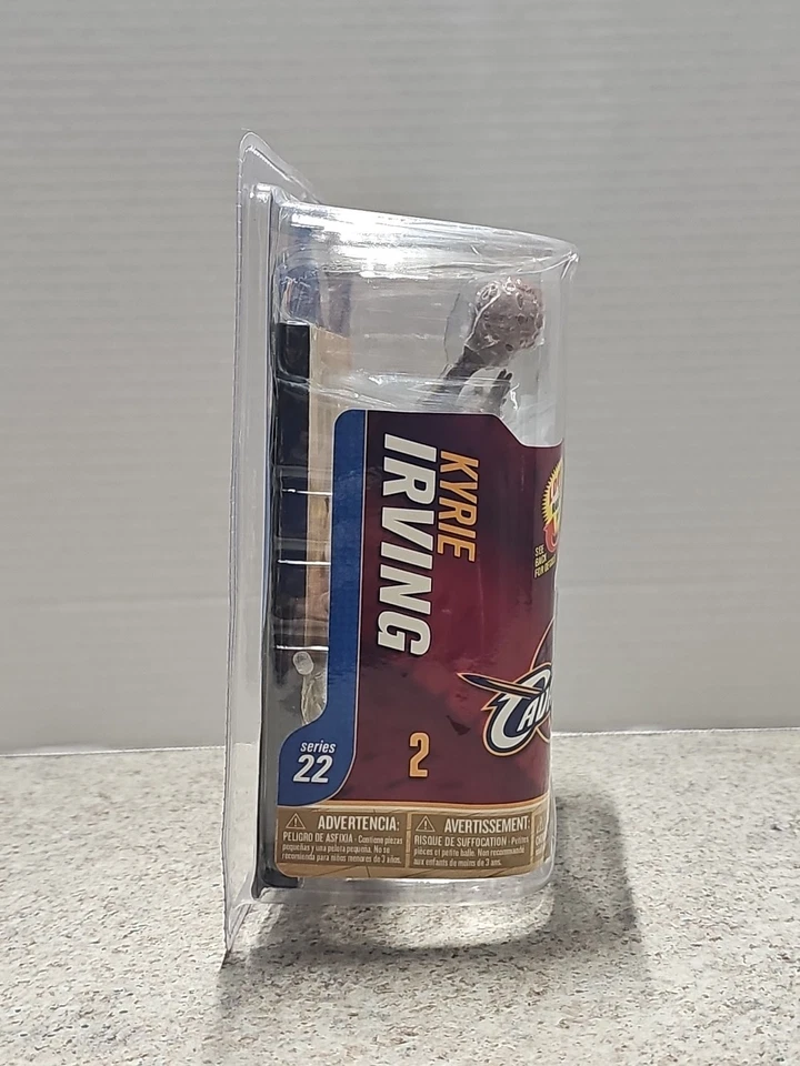 Figura McFarlane NBA Cleveland Cavaliers Kyrie Irving #2 Serie 22 Nueva en Paquete  Foto 3 de 4