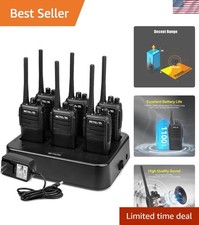 RT21 2 Way Radio Long Range, Walkie Talkies for Adults, Heavy Duty Rechargeab...