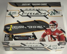 2025 Panini Prizm NFL Football Retail Box - Factory Sealed - 24 Packs - Nice!