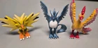 ARTICUNO ZAPDOS & MOLTRES Legendary Pokemon TOMY CGTSJ Vintage Figures Nintendo