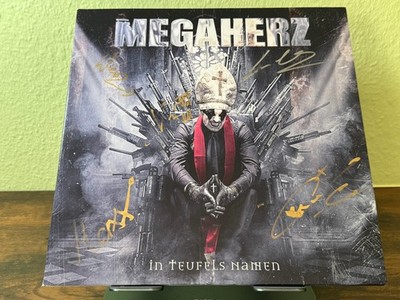 Vinyl Megaherz Schallplatte In Teufels Namen Signed Second Hand
