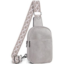 Anti Theft Crossbody Sling Bag for Women Trendy, Small Vegan Leather Cross bo...