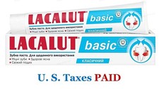 Lacalut Basic Anti-Caries Daily Toothpaste 75 ml 2.5 fl oz Made in Germany