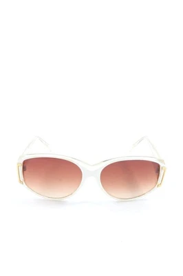 PIAVE ITALY Lunettes Dames blanc-doré style transparent - Photo 1/4