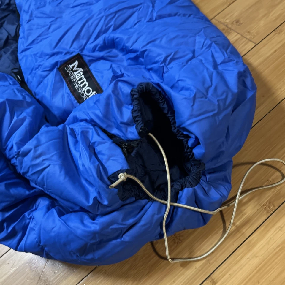 Saco de dormir Marmot Down 2 lb 6 oz saco de compresión ligero doble cremallera EE. UU. Foto 3 de 4