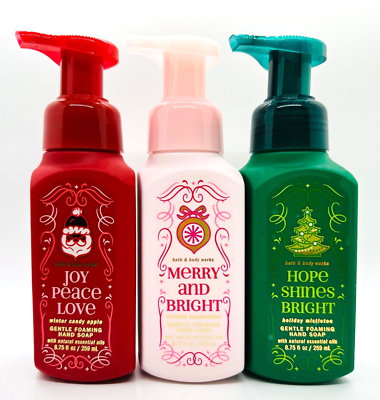 3 Bath & Body Works Christmas Holiday Traditions Trio Gentle