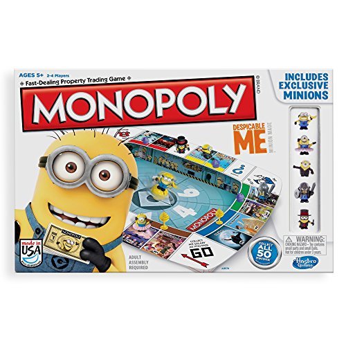 monopoly despicable me 2 board game toy game kids play gift this