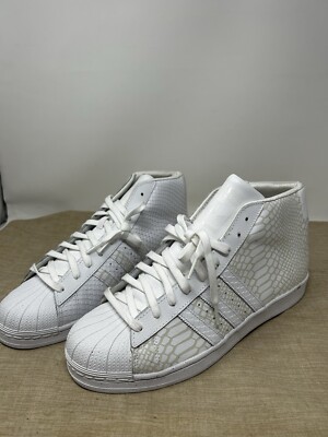 adidas Originals Pro Model White Reflective Snake D69287 Sneakers Men s Sz 11.5
