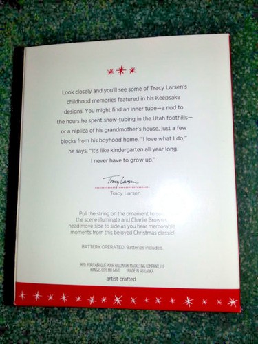 HALLMARK Keepsake 2016 A SIGN OF THE SEASON Peanuts Gang CHRISTMAS ORNAMENT New - Picture 4 of 8