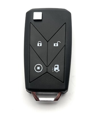 For Renault truck lorry 4 button remote key fob case  with key blade