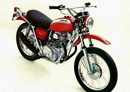 HONDA SL350 K1 handlebars 1971 new chrome Vintage VMX - Picture 18 of 21