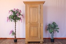 Nr.1683  Dielen- Kleiderschrank Eiche Vollholz